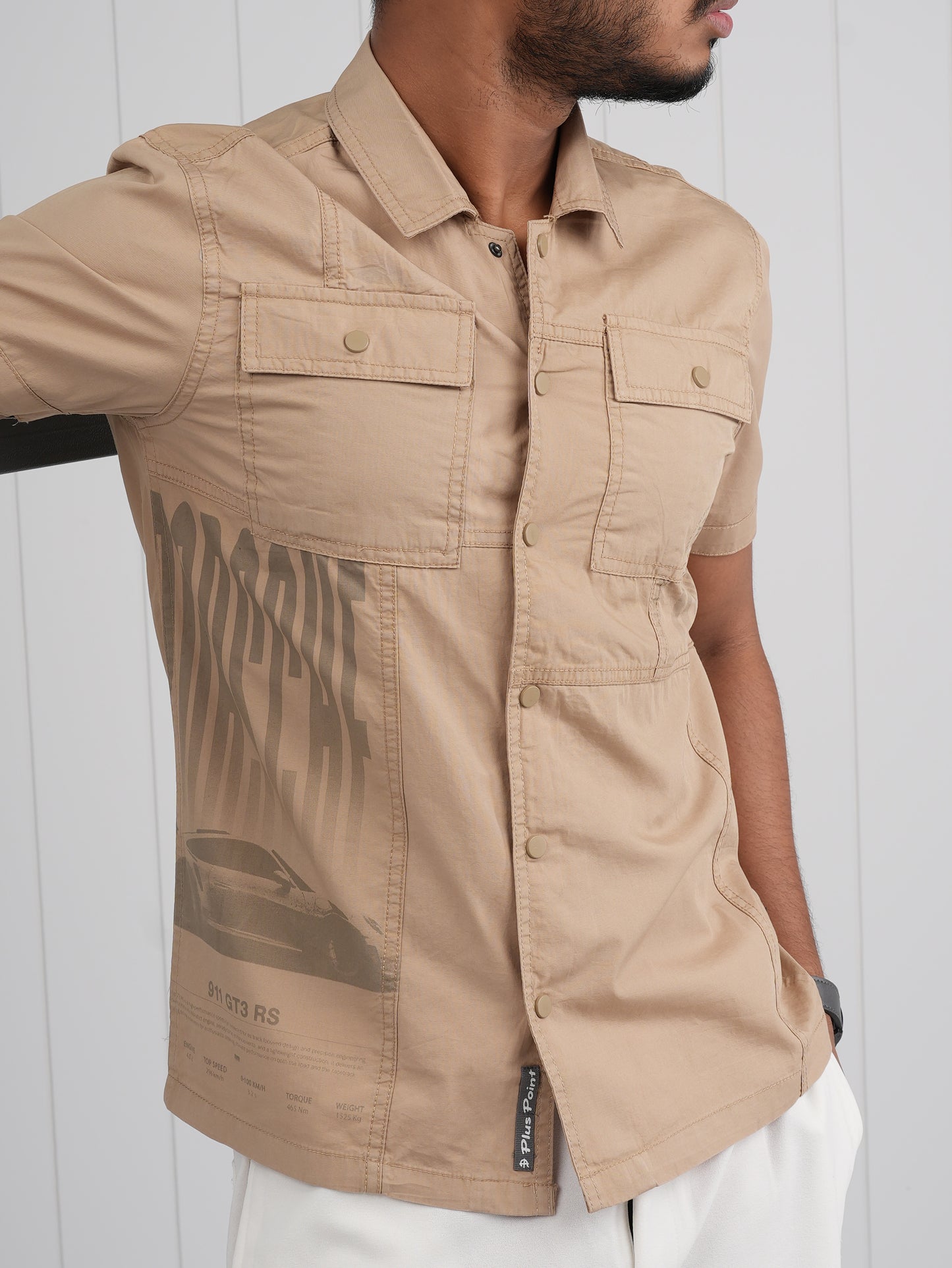 MEN'S HALF SLEEVE CASUAL SHIRT