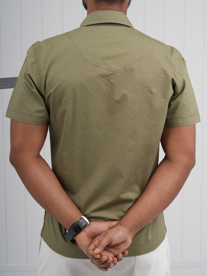 MEN'S HALF SLEEVE CASUAL SHIRT