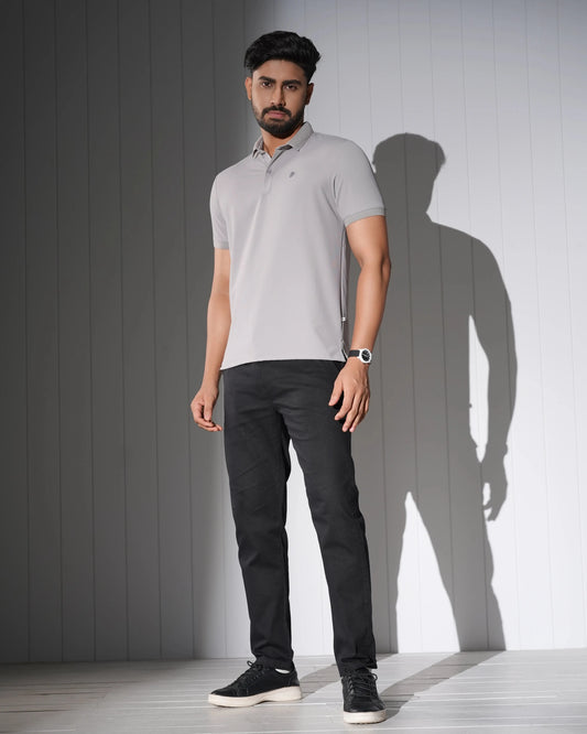 COTTON STRETCH POLO