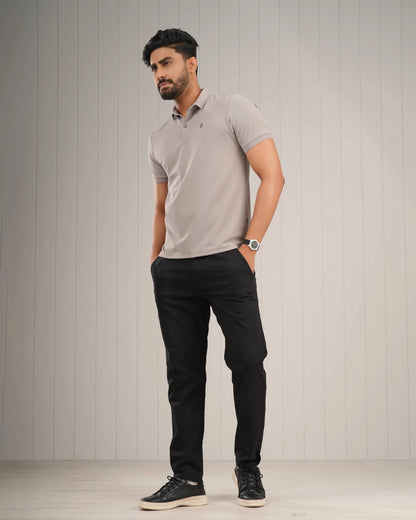 COTTON STRETCH POLO