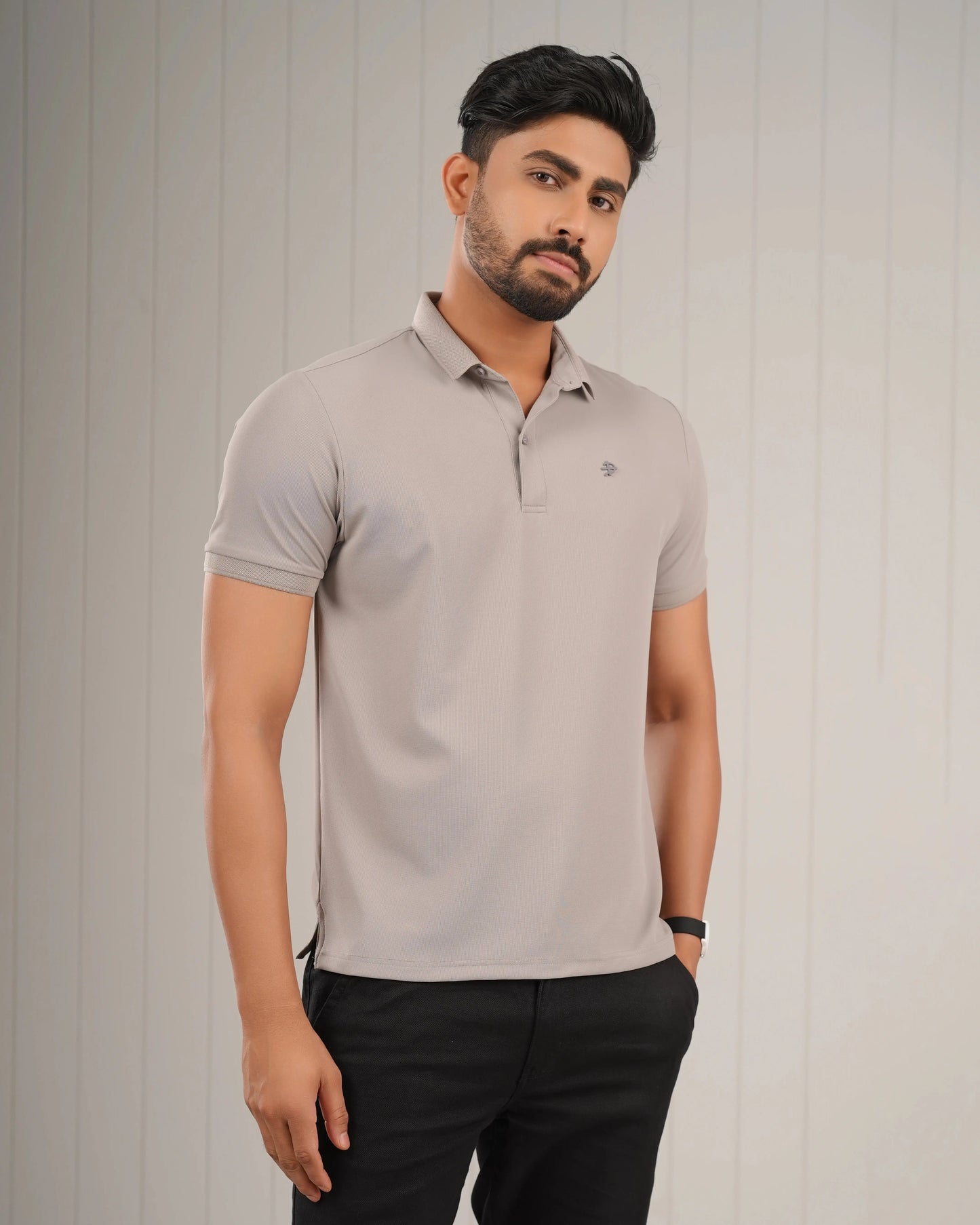 COTTON STRETCH POLO
