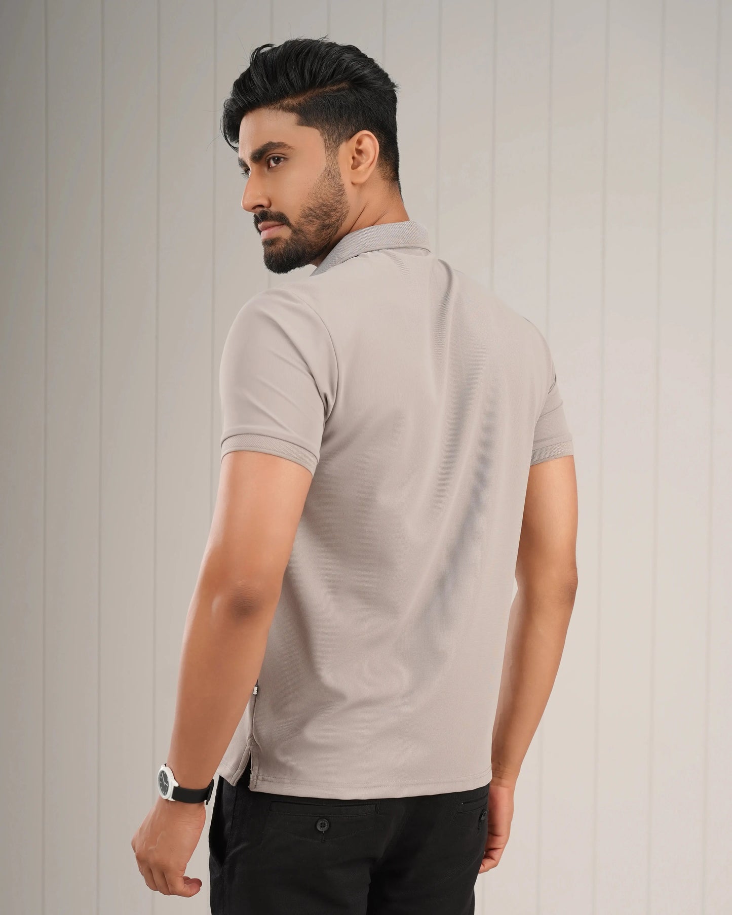 COTTON STRETCH POLO