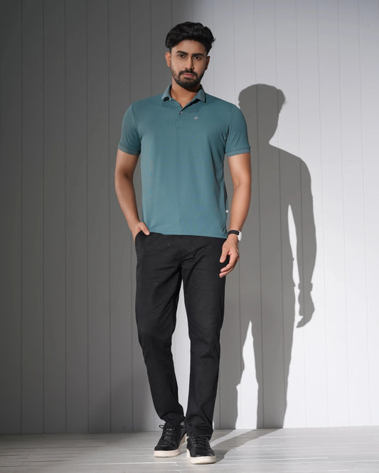 COTTON STRETCH POLO