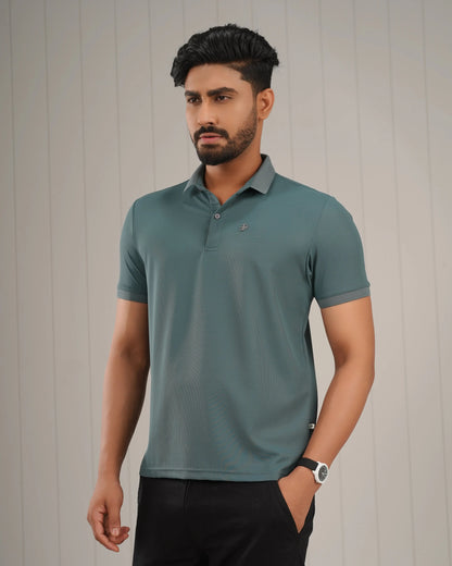 COTTON STRETCH POLO