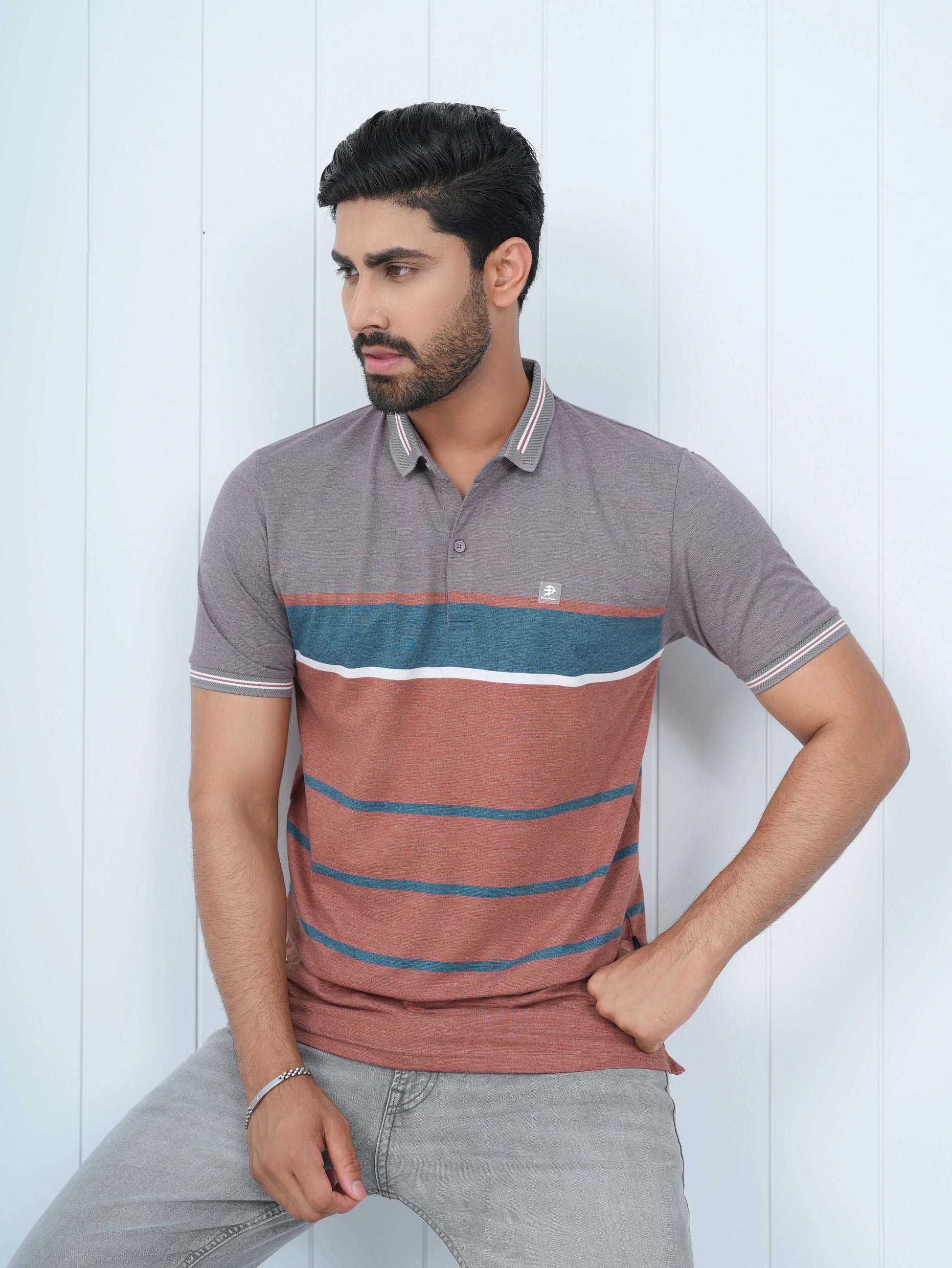 PLUS POINT Men's Polo Shirt | Men's Fashion Bangladesh