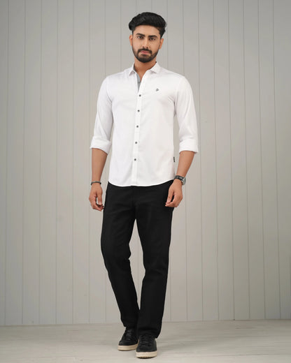 JACQUARD FORMAL SHIRT