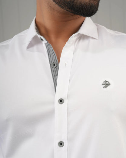 JACQUARD FORMAL SHIRT