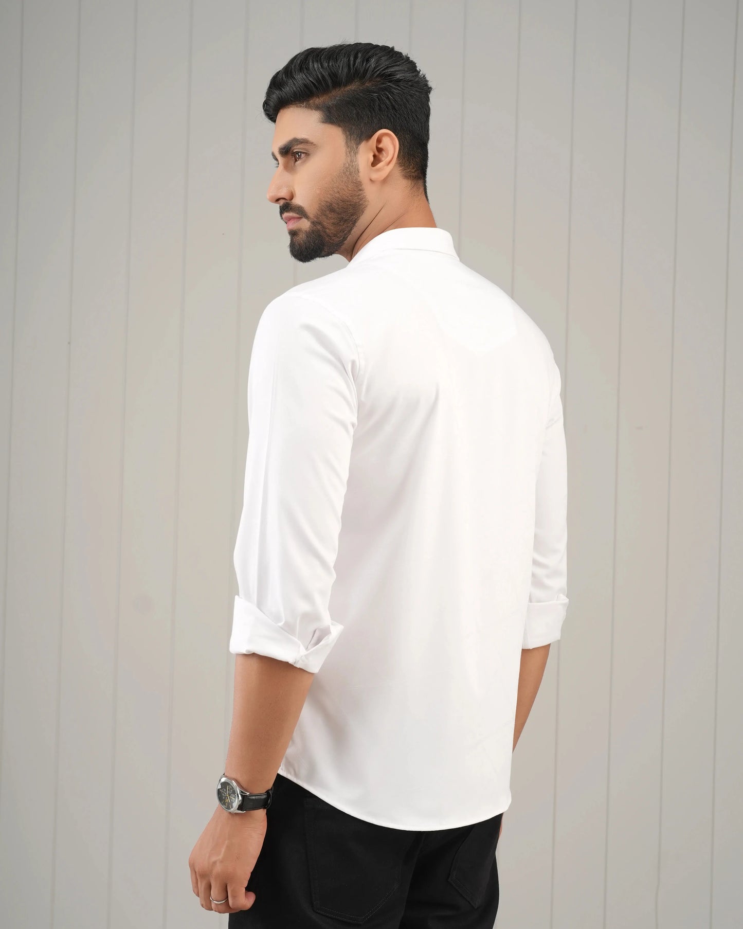 JACQUARD FORMAL SHIRT