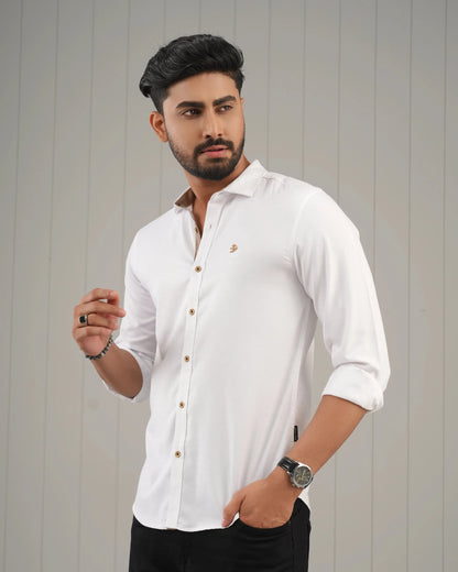 JACQUARD FORMAL SHIRT