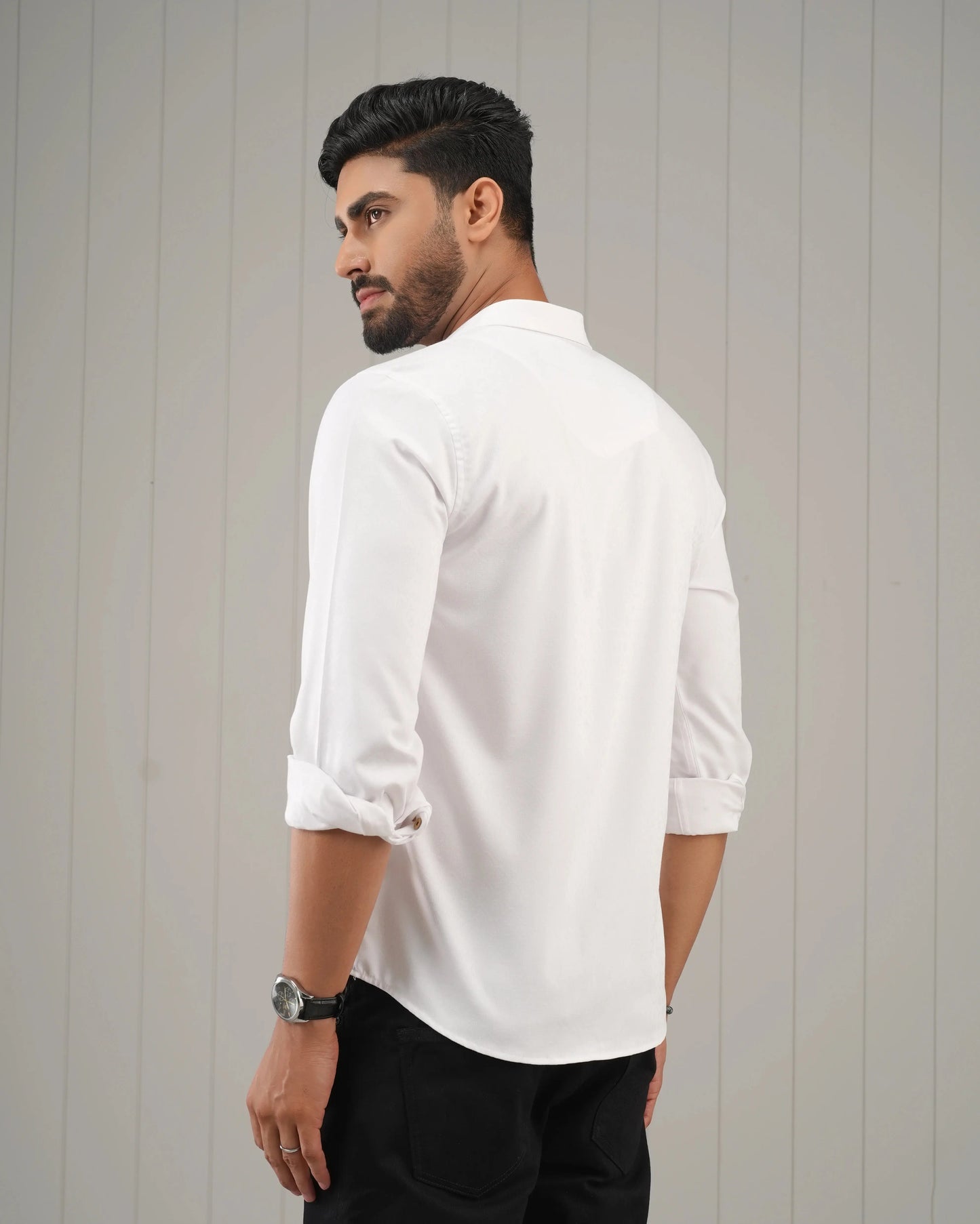 JACQUARD FORMAL SHIRT