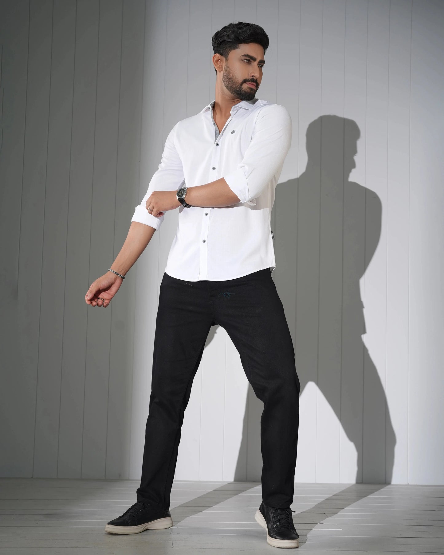 JACQUARD FORMAL SHIRT