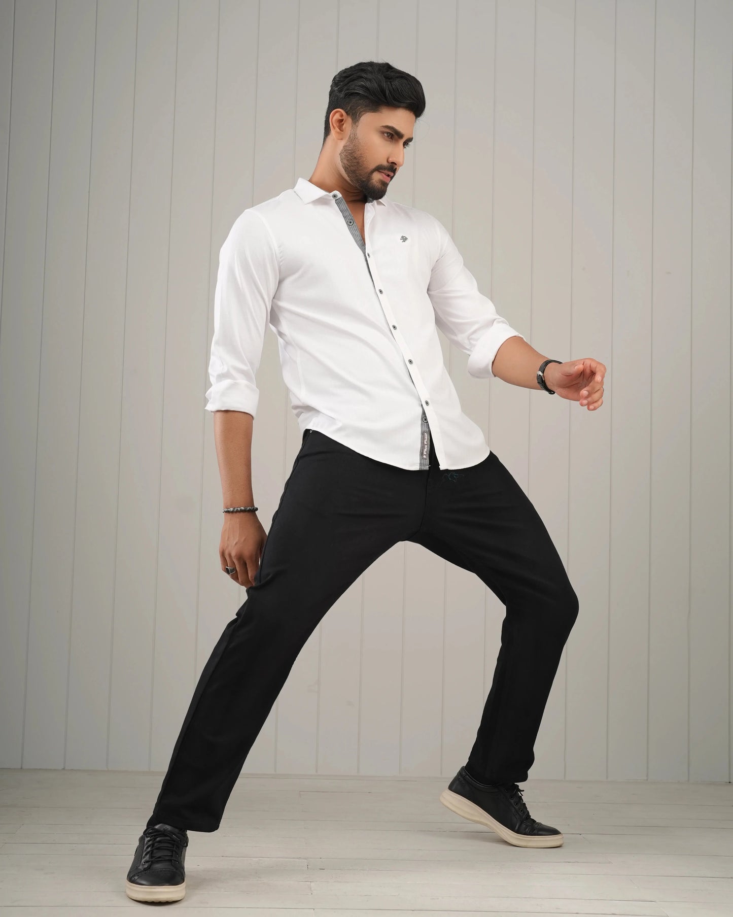 JACQUARD FORMAL SHIRT