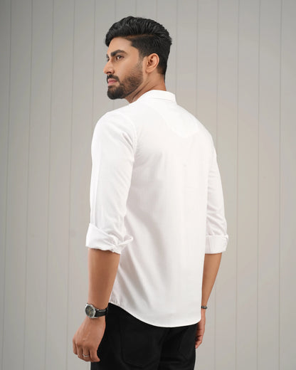 JACQUARD FORMAL SHIRT