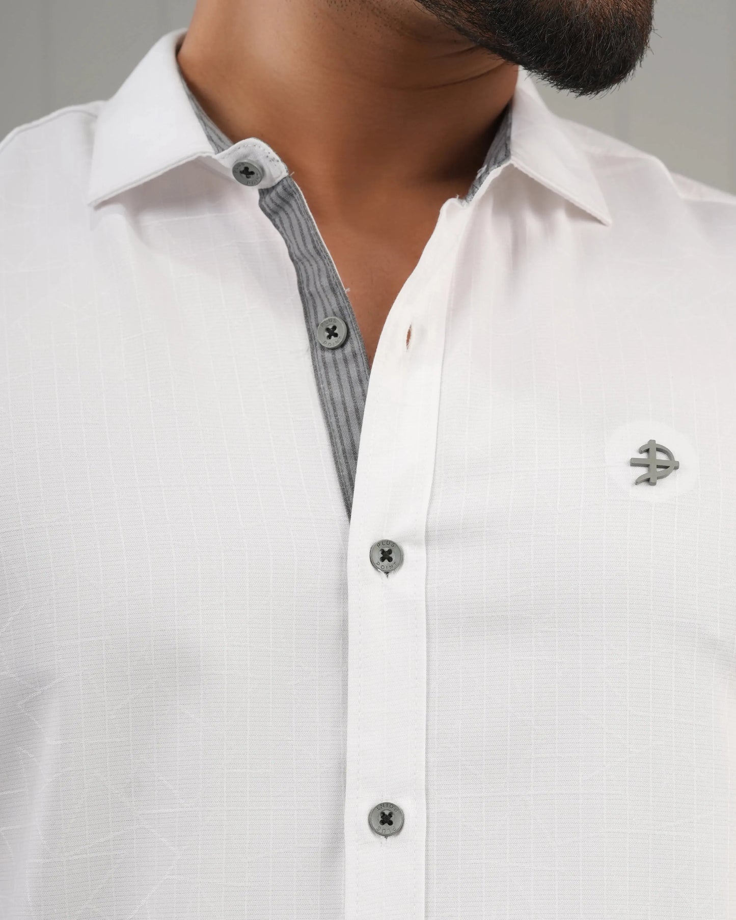 JACQUARD FORMAL SHIRT