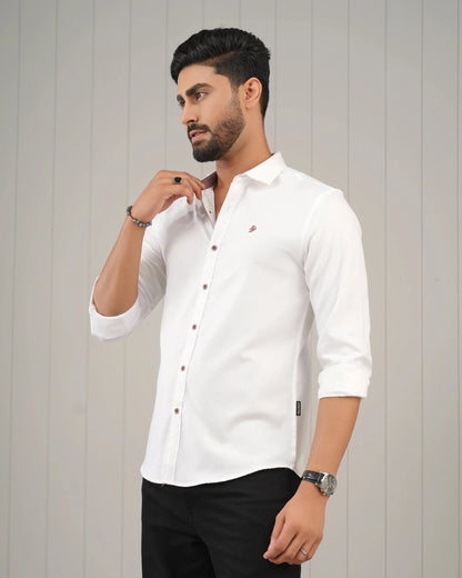 JACQUARD FORMAL SHIRT