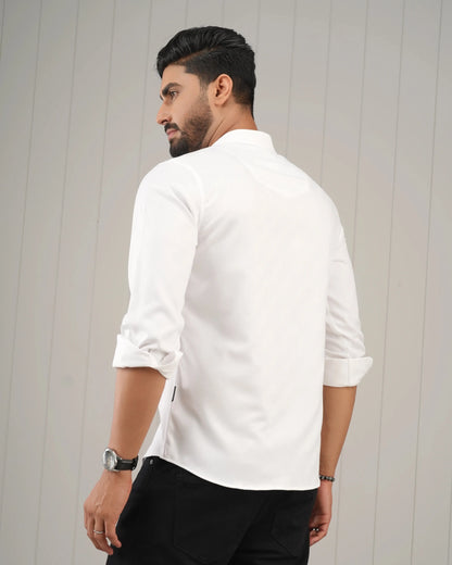 JACQUARD FORMAL SHIRT