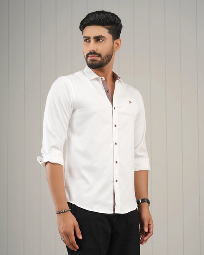 JACQUARD FORMAL SHIRT