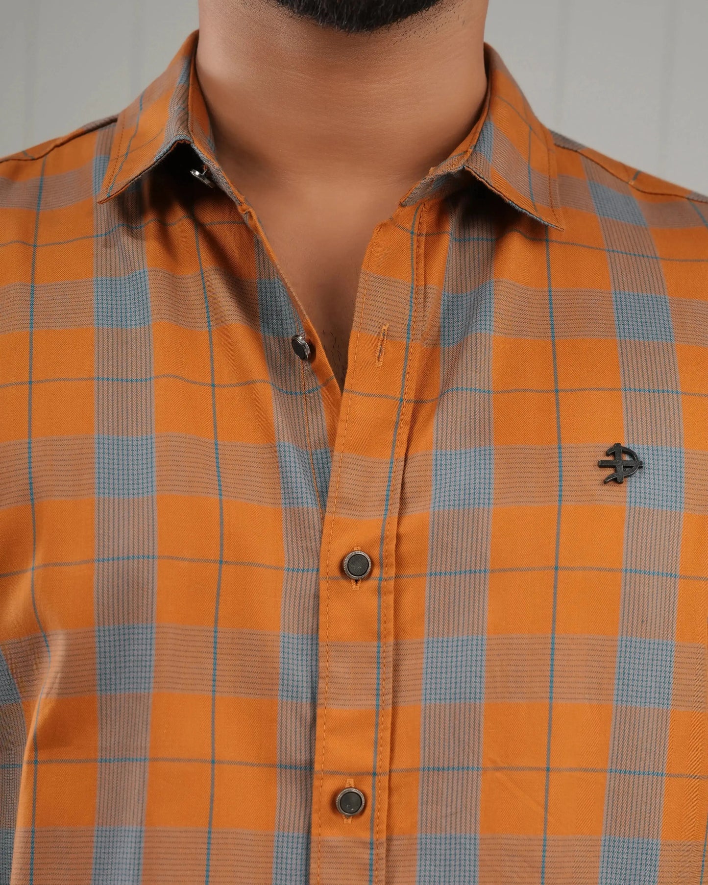 MEN'S FULL SLEEVE CASUAL SHIRT PLUS POINT