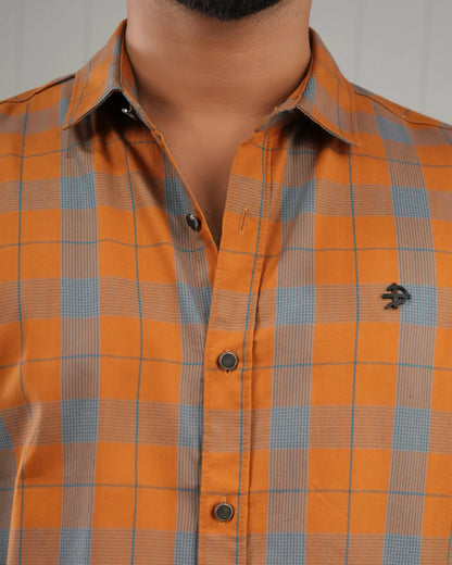 MEN'S FULL SLEEVE CASUAL SHIRT PLUS POINT