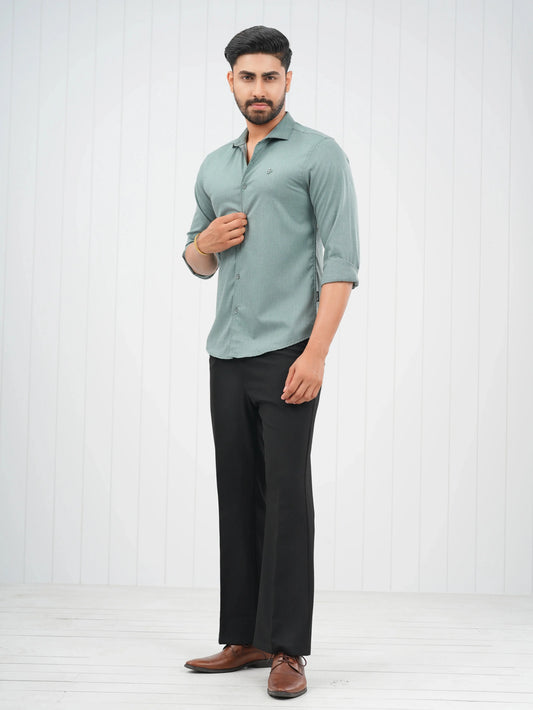JACQUARD FORMAL SHIRT