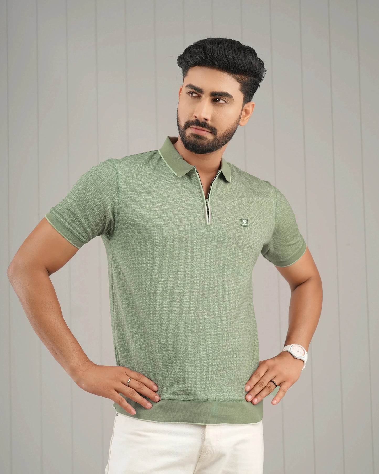 OLD MONEY JACQUARD POLO