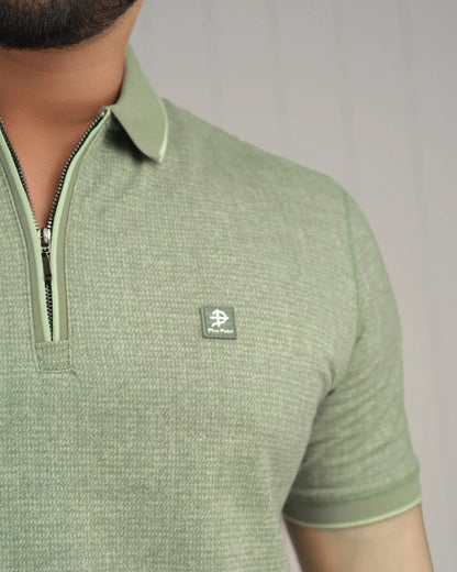 OLD MONEY JACQUARD POLO