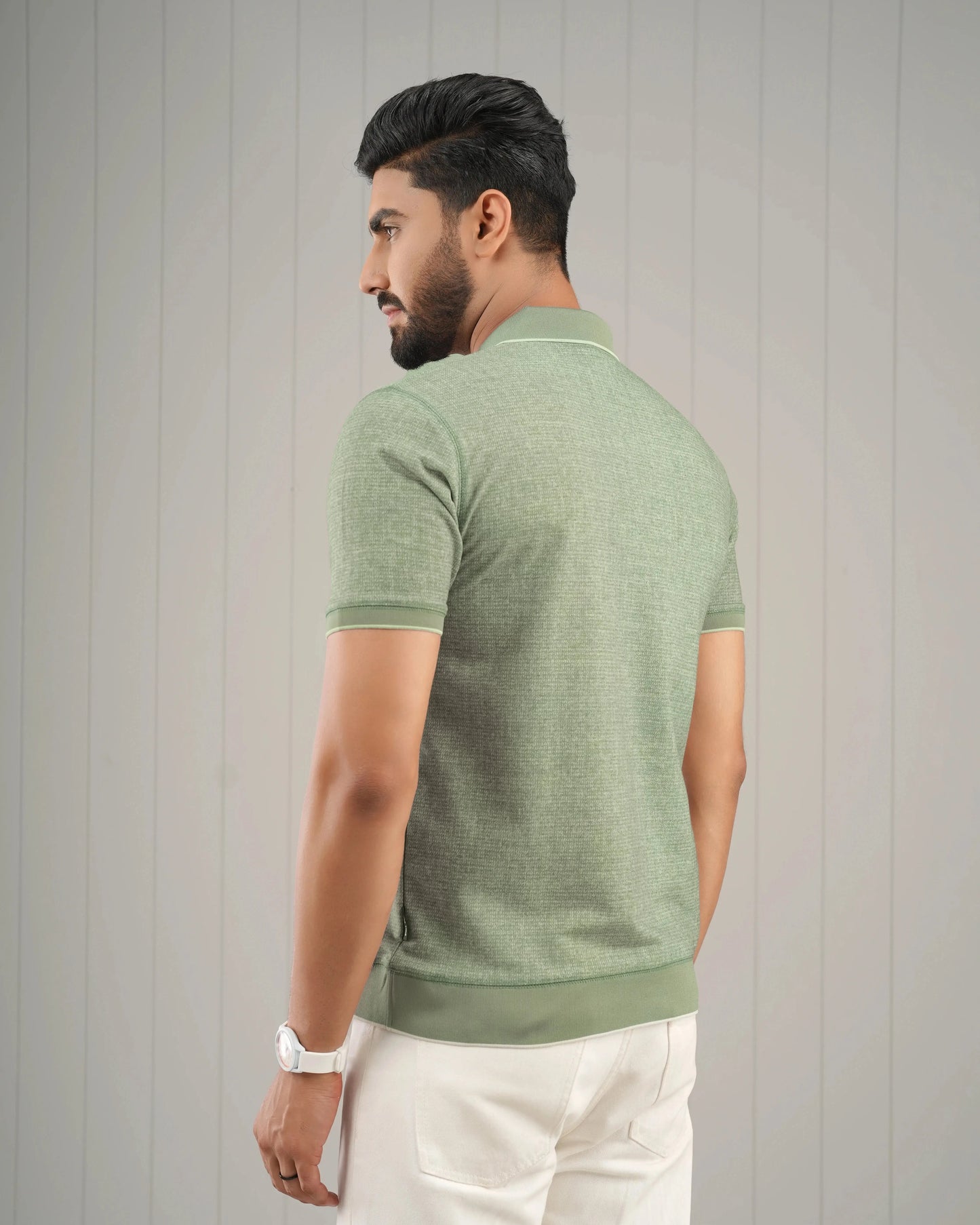 OLD MONEY JACQUARD POLO