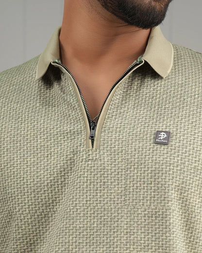 OLD MONEY JACQUARD POLO