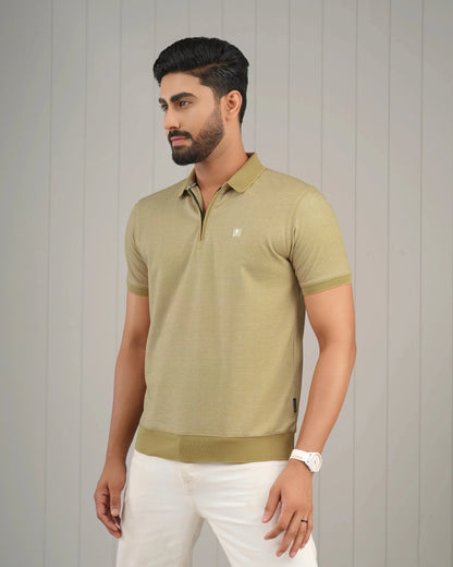 OLD MONEY JACQUARD POLO