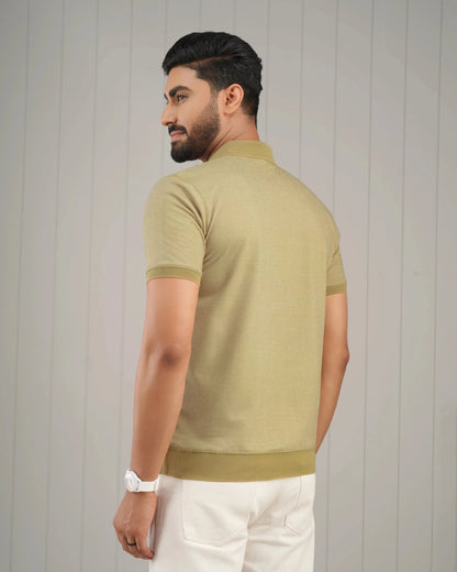 OLD MONEY JACQUARD POLO