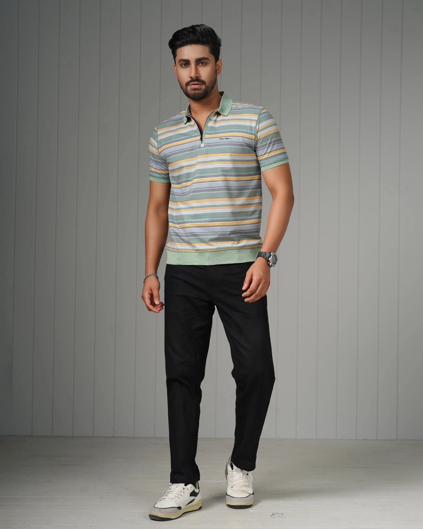 OLD MONEY JACQUARD POLO