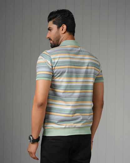 OLD MONEY JACQUARD POLO