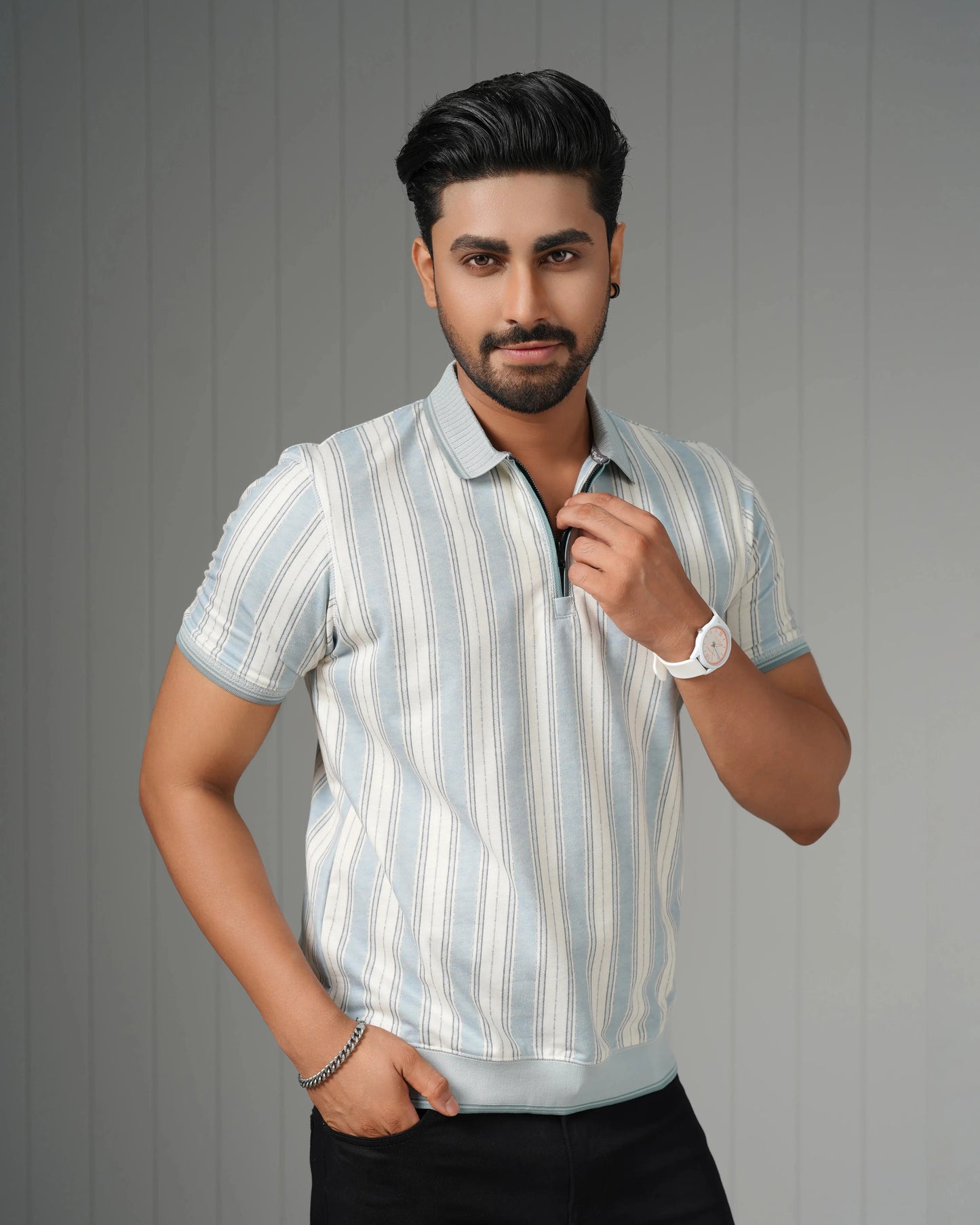OLD MONEY JACQUARD POLO
