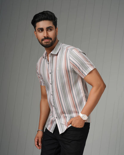 MEN'S HALF SLEEVE CASUAL SHIRT