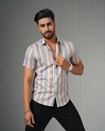 MEN'S HALF SLEEVE CASUAL SHIRT