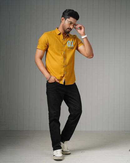 MEN'S HALF SLEEVE CASUAL SHIRT