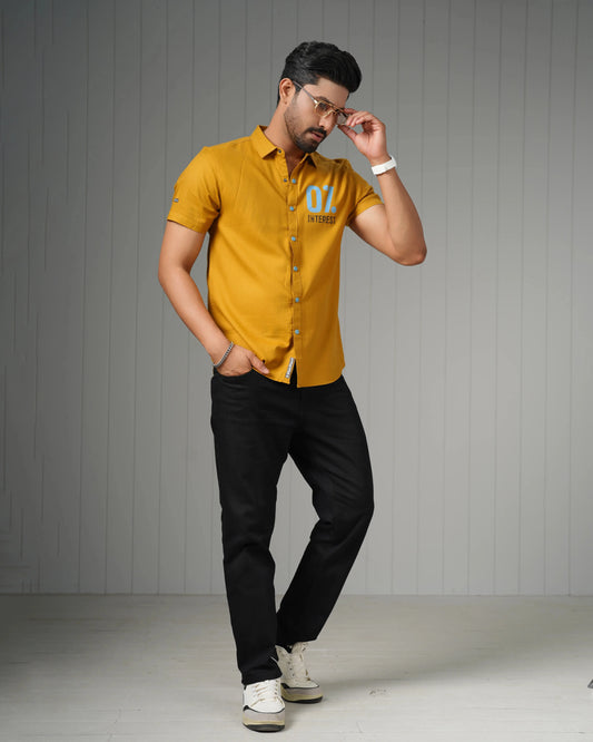 MEN'S HALF SLEEVE CASUAL SHIRT