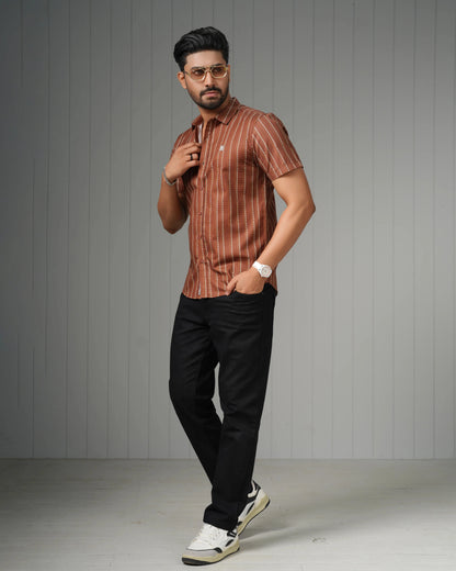 MEN'S HALF SLEEVE CASUAL SHIRT