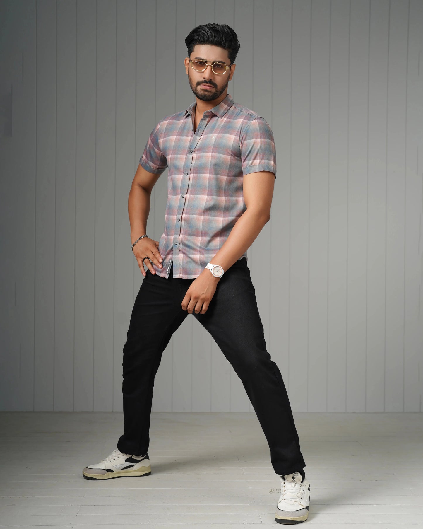 MEN'S HALF SLEEVE CASUAL SHIRT