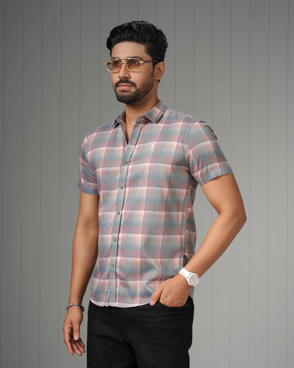MEN'S HALF SLEEVE CASUAL SHIRT