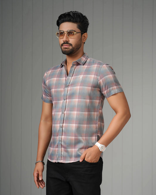 MEN'S HALF SLEEVE CASUAL SHIRT