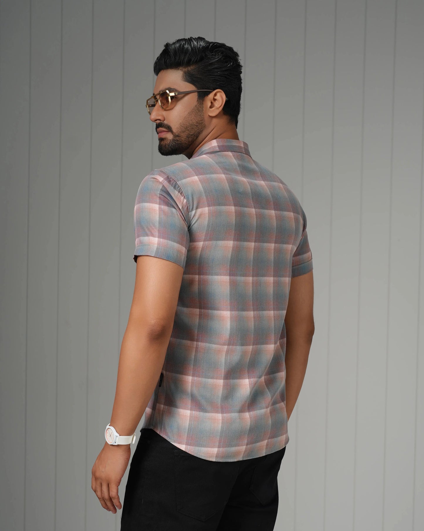 MEN'S HALF SLEEVE CASUAL SHIRT