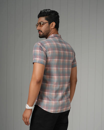 MEN'S HALF SLEEVE CASUAL SHIRT