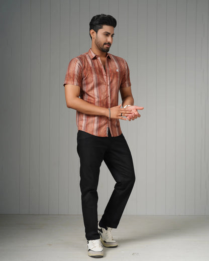 MEN'S HALF SLEEVE CASUAL SHIRT
