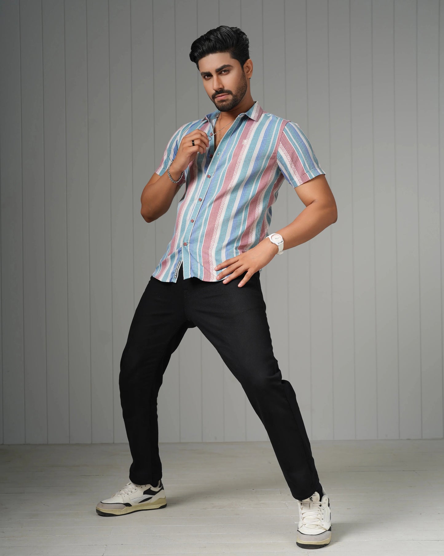 MEN'S HALF SLEEVE CASUAL SHIRT
