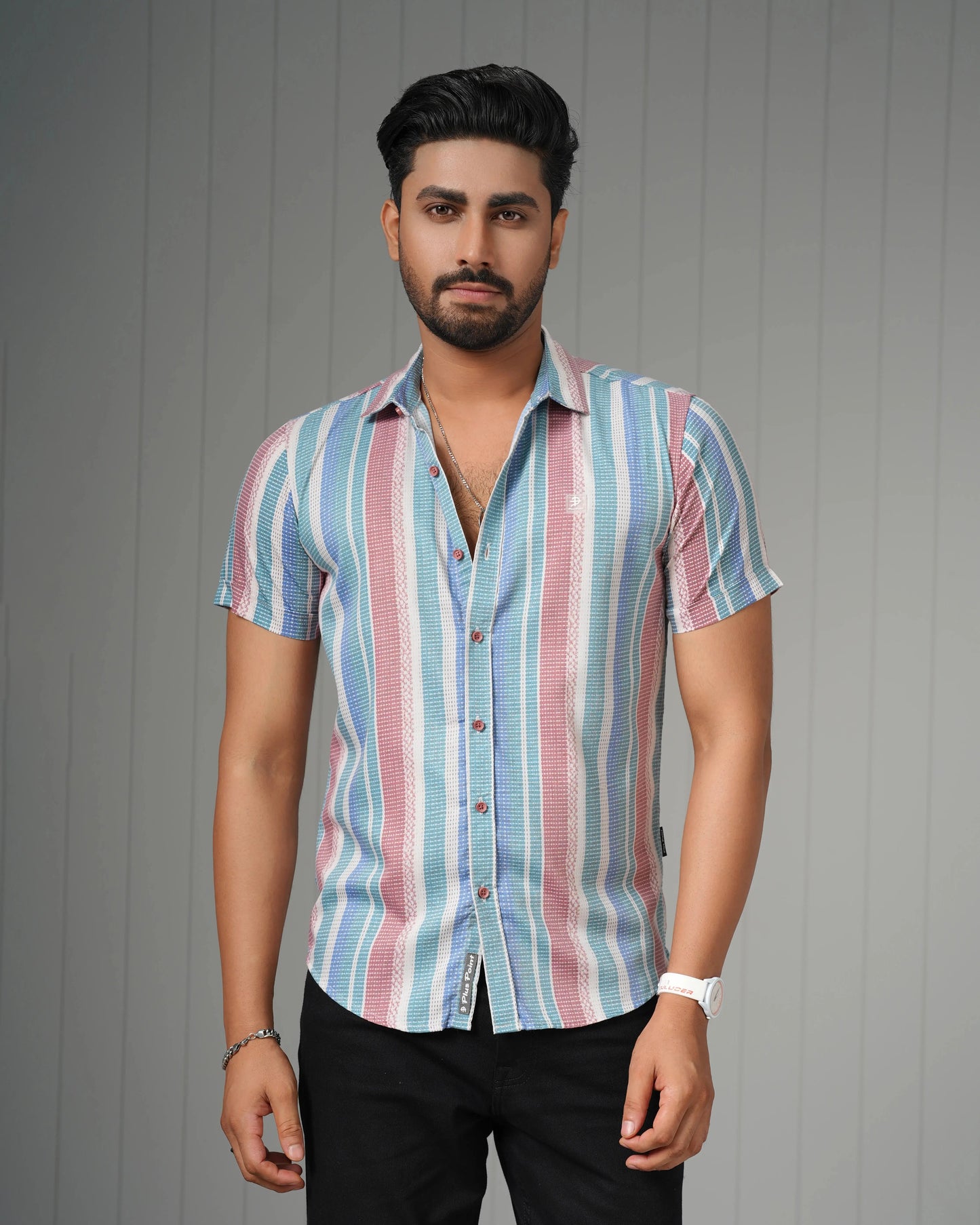 MEN'S HALF SLEEVE CASUAL SHIRT