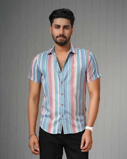 MEN'S HALF SLEEVE CASUAL SHIRT