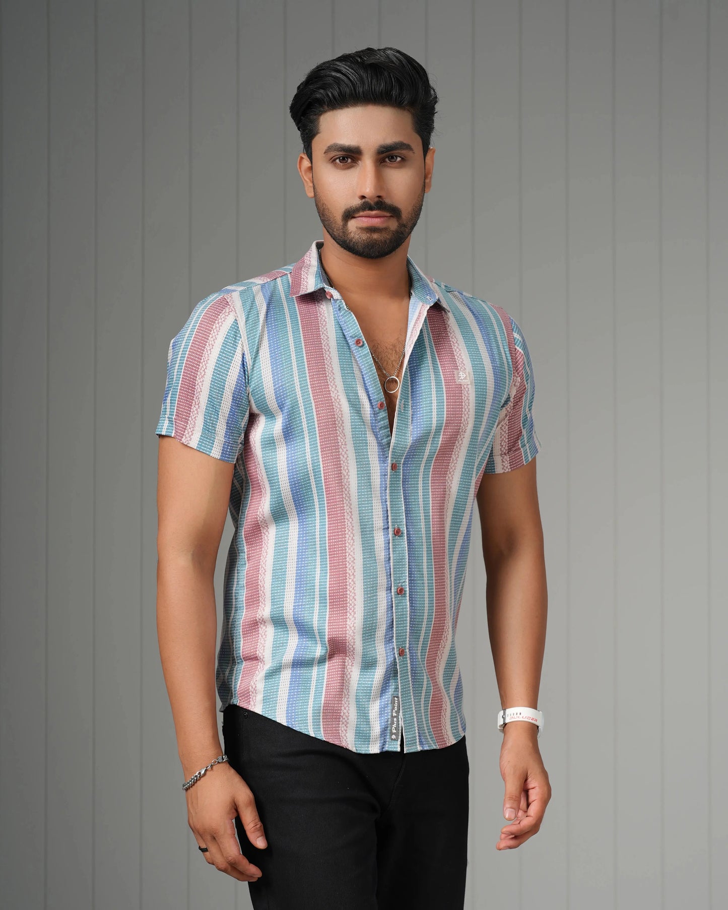 MEN'S HALF SLEEVE CASUAL SHIRT