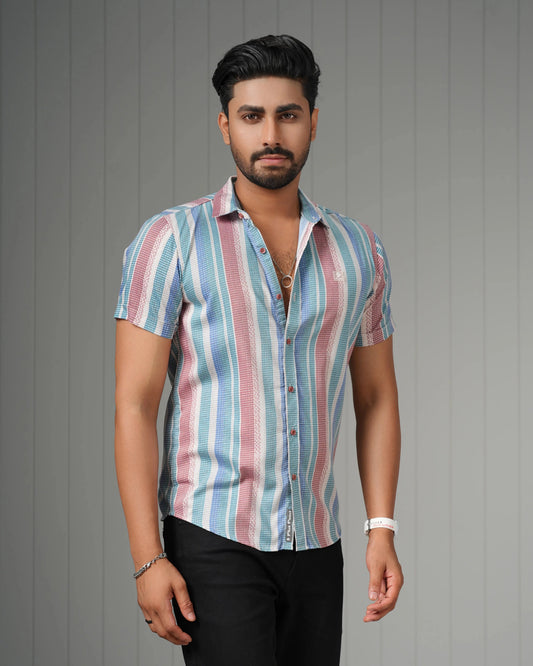 MEN'S HALF SLEEVE CASUAL SHIRT