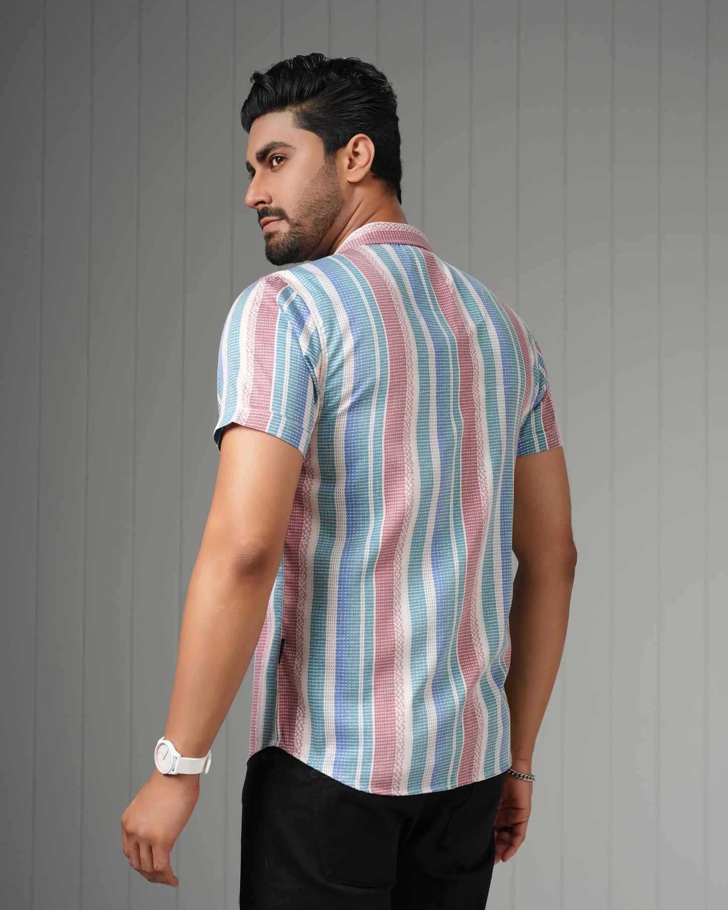 MEN'S HALF SLEEVE CASUAL SHIRT